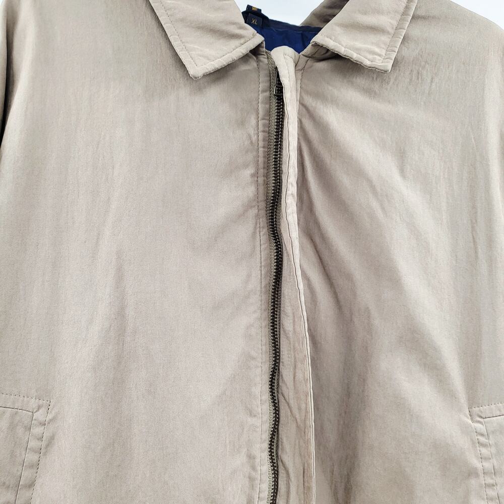 Vintage Brooks Brothers Men’s Size XL Tan Coat Long-sleeve Quilted Lined - Picture 5 of 10